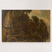 Salomon Rombouts - Waldlandschaft mit Wald... Puzzle (Horizontal)