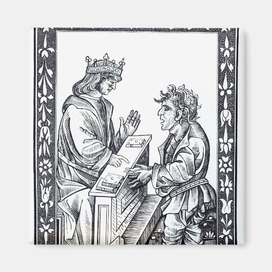 Salomon und Marcoul, Illustration aus Magnet (Vorne)