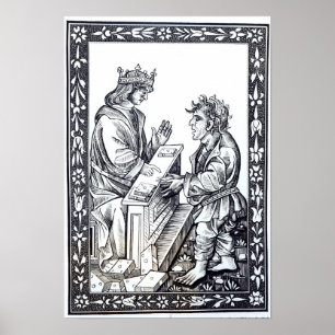 Salomon und Marcoul, Illustration aus Poster