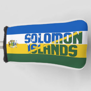 Salomonen Flagge Prächtiger Patriotischer Golfkopf Golf Headcover