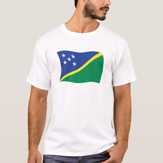 Salomonen Flagge Shirt (Vorderseite)