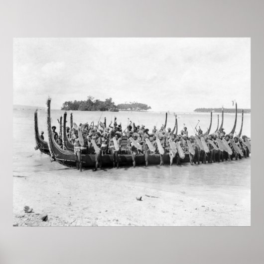 Salomonen-Kriegskanone, 1922 Poster (Vorne)