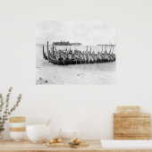 Salomonen-Kriegskanone, 1922 Poster (Küche)