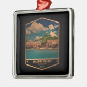 Salomonen Ornament Aus Metall (Links)