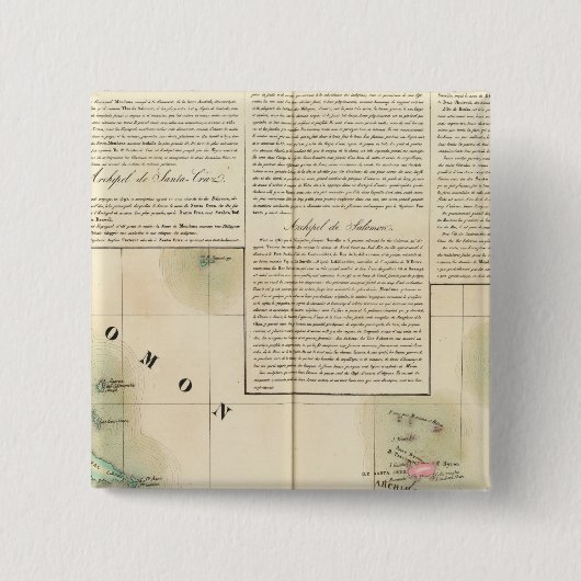 Salomonen Ozeanien Nr. 33 Button (Vorderseite)