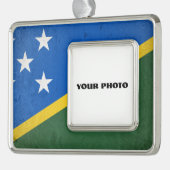 Salomonen Rahmen-Ornament Silber (Links)