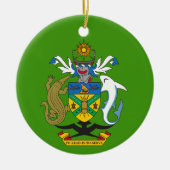 Salomonen Wappen Weihnachtsschmuck (Vorne)