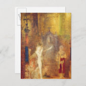 Salomtanzen vor Herod, c.1876 Postkarte (Vorne/Hinten)