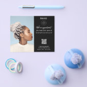 Salon Appointment Hair Braids Business Logo Flyer (Einzeln)