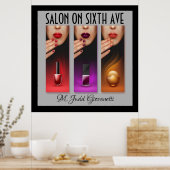 Salon Art Poster (Küche)