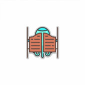 Salon Aufkleber (Vorderseite)