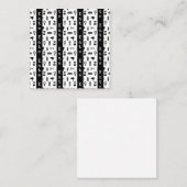 Salon & Barber Friseur Muster INDIVIDUELLE NAME Telefonnummerkarte (Vorne/Hinten)