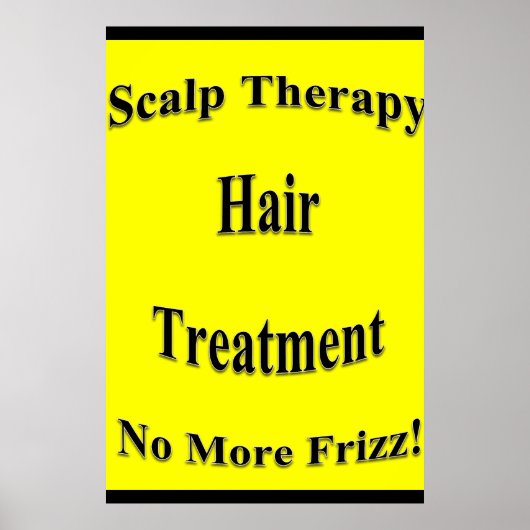 Salon Barbershop Posters Scalp Therapy Poster (Vorne)