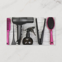 Salon bearbeitet rosa und schwarze