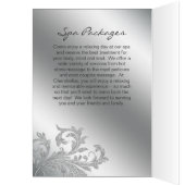 Salon Brochure Beauty Makeup Artist Cosmetologist (Innen (Links))