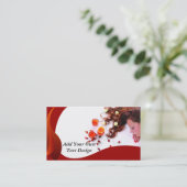 Salon Business Card Visitenkarte (Stehend Vorderseite)