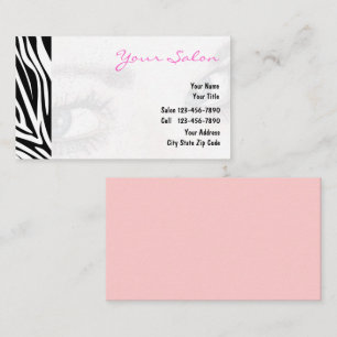 Salon Business Cards Visitenkarte