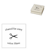 Salon Business Promotional Gummistempel (Stempel)