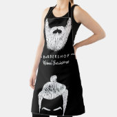 Salon Clothing Mustache Bart Hair Barber Schürze (InSitu)