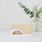 Salon Day Wellness-Center Massage Therapist Suppor Visitenkarte (Stehend Vorderseite)