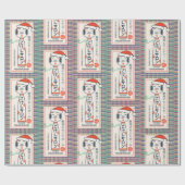 Salon de Kokeshi Geschenkpapier (Flach)