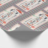 Salon de Kokeshi Geschenkpapier (Ecke)