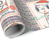Salon de Kokeshi Geschenkpapier (Rolleneckpunkt)