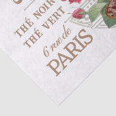 Salon de Théâtre Tearoom Französischer Rose Entdec Seidenpapier (Detail)