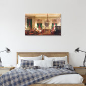 Salon der Prinzessin Mathilde Bonaparte Leinwanddruck (Insitu (Schlafzimmer))