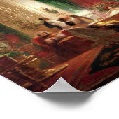 Salon der Prinzessin Mathilde Bonaparte Poster (Ecke)