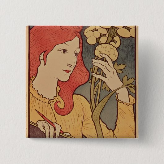 Salon-DES-Cent, 1894 Button (Vorderseite)