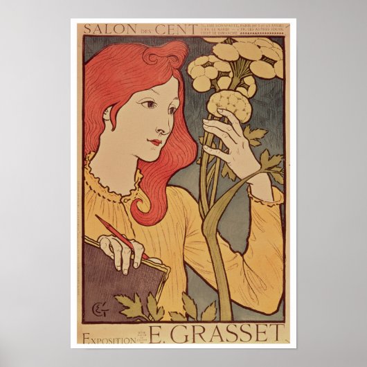 Salon des Cent, 1894 Poster (Vorne)