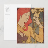 Salon des Cent, 1894 Postkarte (Vorne/Hinten)