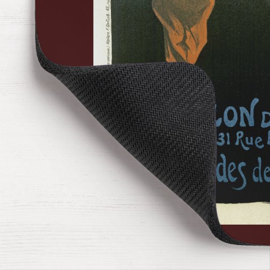 Salon Des Cent ~ Etudes de F. Gottlob Mousepad (Ecke)
