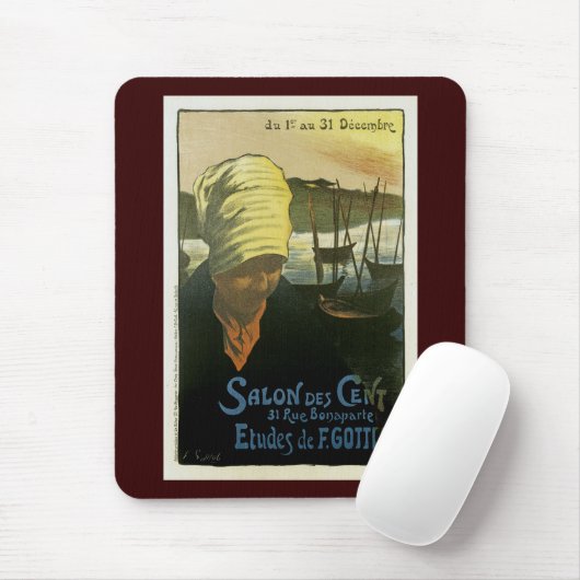 Salon Des Cent ~ Etudes de F. Gottlob Mousepad (Mit Mouse)