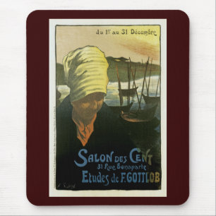 Salon Des Cent ~ Etudes de F. Gottlob Mousepad