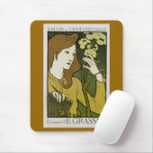 Salon des Cent ~ Exposition de E. Grasset Mousepad (Mit Mouse)