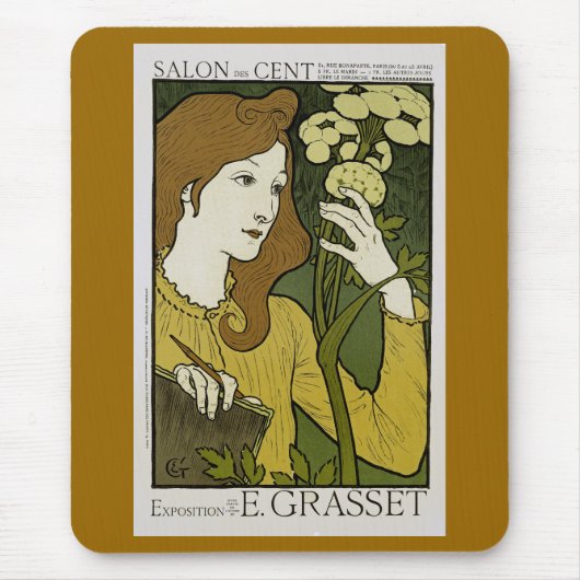 Salon des Cent ~ Exposition de E. Grasset Mousepad (Vorne)