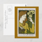 Salon des Cent ~ Exposition de E. Grasset Postkarte (Vorne/Hinten)