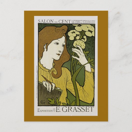 Salon des Cent ~ Exposition de E. Grasset Postkarte (Vorderseite)