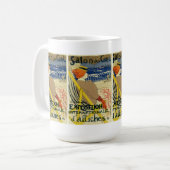 Salon des Cent ~ Exposition Internationale Kaffeetasse (Vorderseite Links)