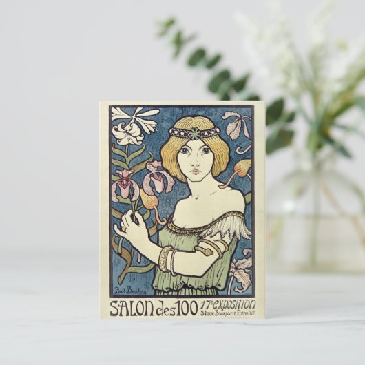 Salon Des Cent Postkarte (Stehend Vorderseite)