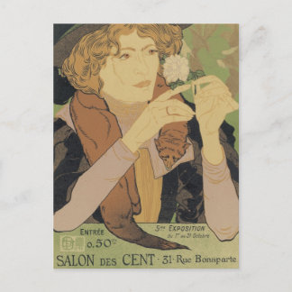 Salon des Cent Postkarte