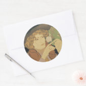 Salon des Cent Runder Aufkleber (Umschlag)