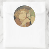 Salon des Cent Runder Aufkleber (Tasche)