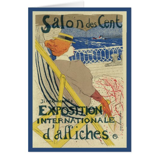 Salon des Cents by Toulouse Lautrec, Art Nouveau (Vorne)