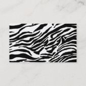 Salon Diva Business Cards Visitenkarte (Rückseite)