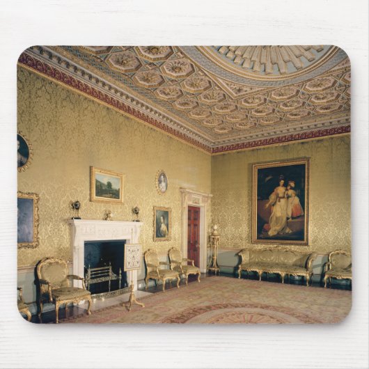 Salon durch Adam, c.1770-80 Mousepad (Vorne)