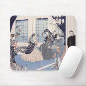 Salon eines Hauses der fremden Kaufleute an Mousepad (Mit Mouse)