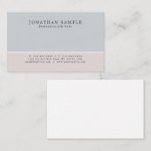 Salon Elegante Modernes Berufliches Design Visitenkarte (Vorne/Hinten)